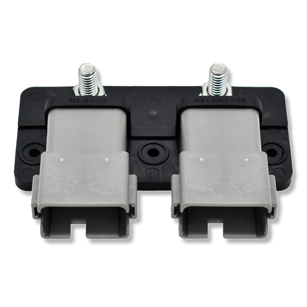 Bluewater Dual 12 Position Male Sealed Deutsch Connector Busbar - 5/16" Stud [2314-D-256]