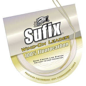 Sufix Wind-On 100% Clear Fluorocarbon Leader - 30lb - 11 yds [700-030F]