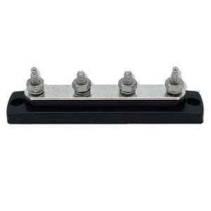 Bluewater Common Stud Busbar 4 Gang - Black [312303-B-020]