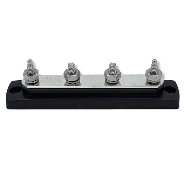 Bluewater Common Stud Busbar 4 Gang - Black [312303-B-020]