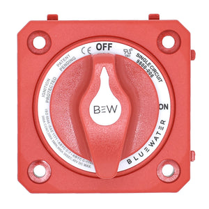 Bluewater On/Off Switch Battery Switch - Panel Mount - Red [9800-006-10]