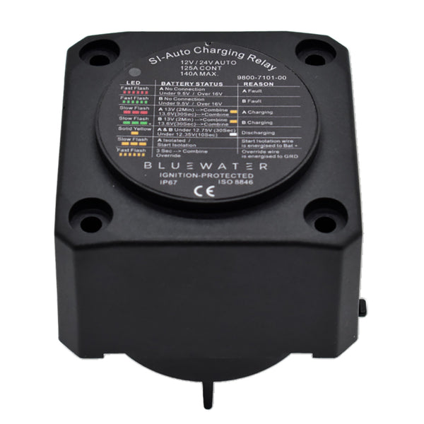 Bluewater Auto Charging Relay 12V, 140 AMP [9800-7101-00]
