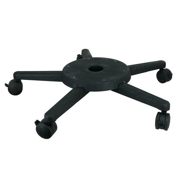 Springfield 5-Legged Deck Base w/Plate [1580550-BLK]