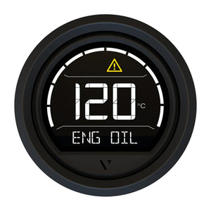 Veratron VL Digital 52 w/Triangular Black Bezel [B00205701]