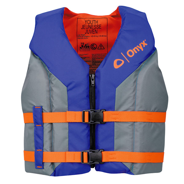 Onyx Shoal All Adventure Youth Life Jacket - Blue [121000-500-002-26]