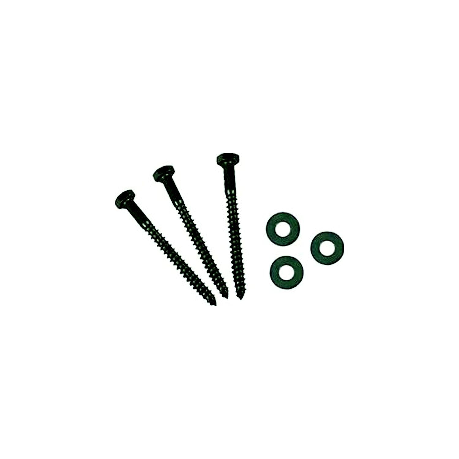A P Products 012-LW25 3/8 X 6 AP Products, 012LW25, x 4 Hex Lag Screw w/Washers, 25 Pack