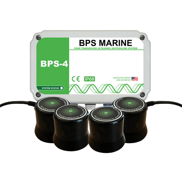 BPS Marine BPS-4 4-Transducer Ultrasonic Antifouling System - 12VDC [BPS-4]