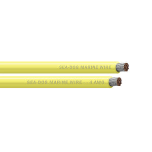 Sea-Dog 4 AWG Yellow Battery Cable - 250' [8004034]