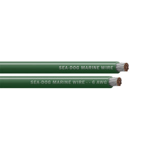 Sea Dog 6 AWG Green Battery Cable - 250' [8006044]