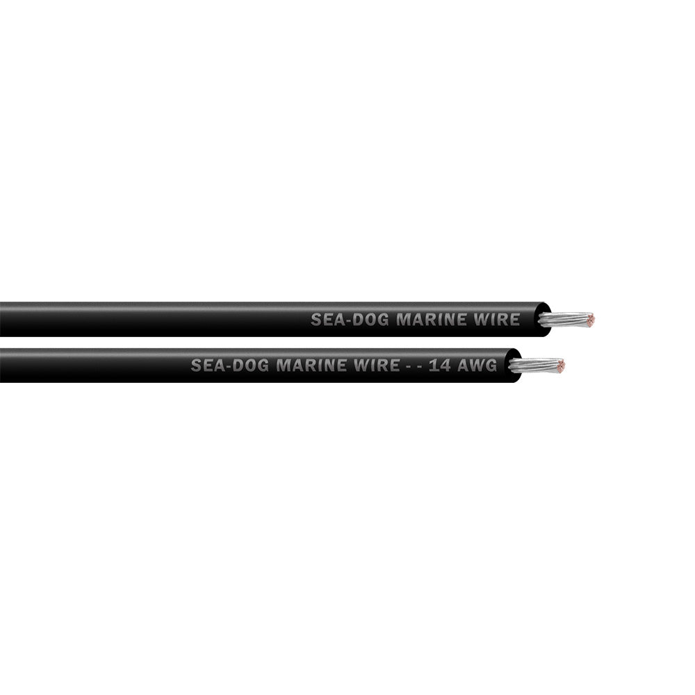 Sea-Dog 14 AWG Black Primary Wire - 500' [8014017]