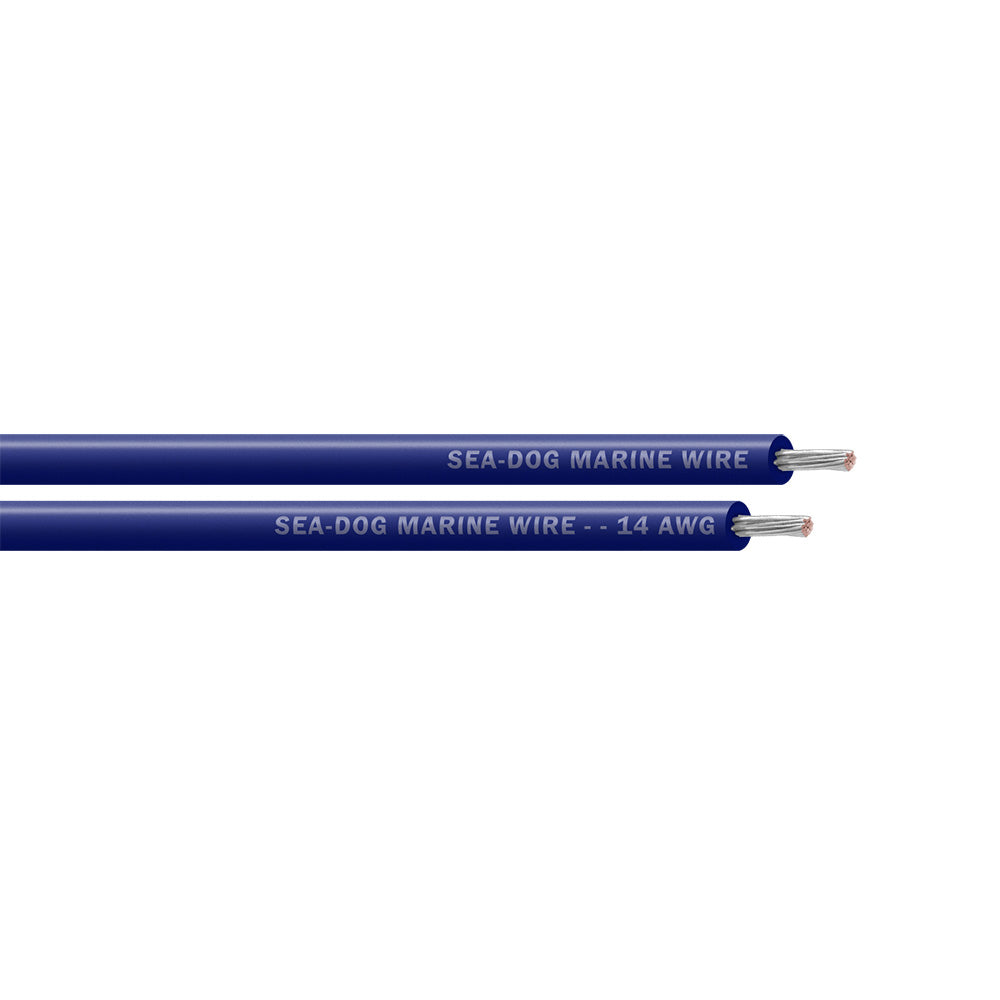 Sea-Dog 14 AWG Dark Blue Primary Wire - 1000' [8014069]