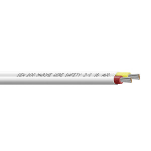 Sea-Dog 16/2 Flat Duplex Safety Wire - Red/Yellow - 100' [8016222]
