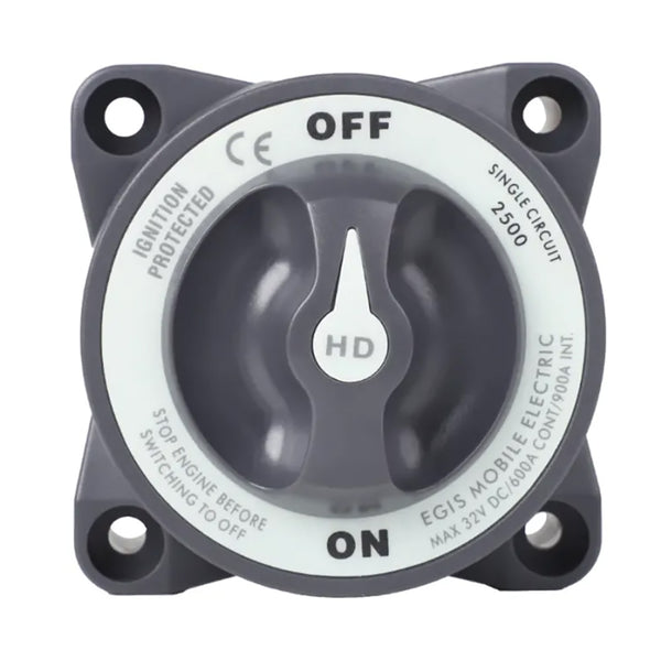 Egis Battery Switch - Heavy Duty-Series 600A - Off/On [2500]