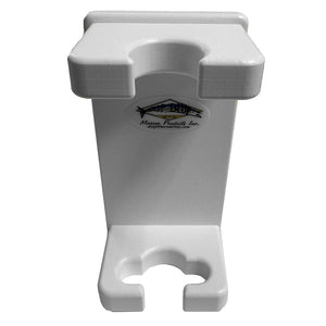 Deep Blue Marine Boga Grip Holder - Suction Mount or Screw Mount - White [BB-1]