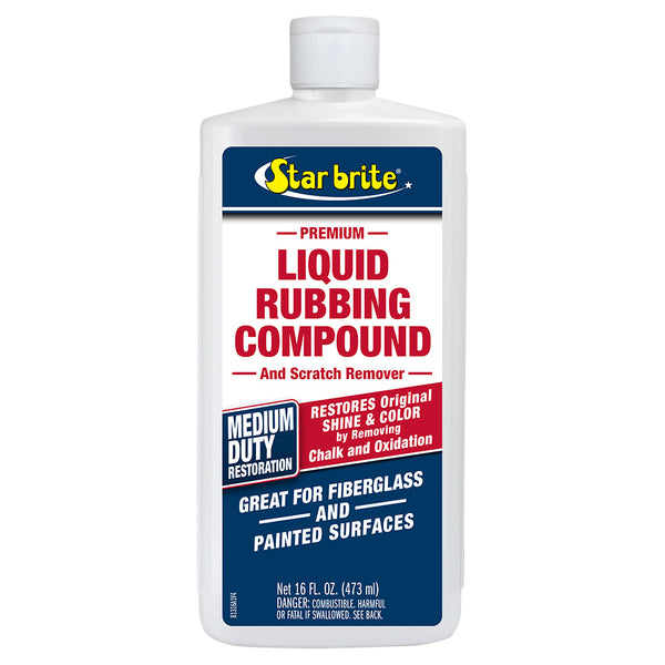 Star brite Liquid Rubbing Compound f/Medium Oxidation - 16 oz [81316]