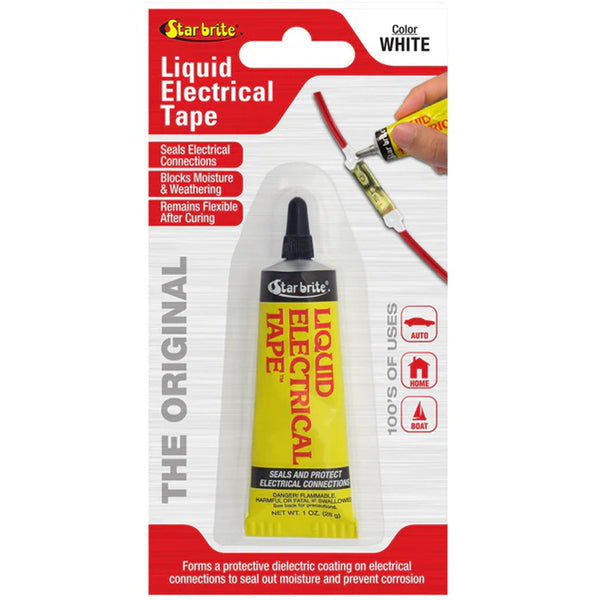 Star brite Liquid Electrical Tape - White - 1 oz [84157]