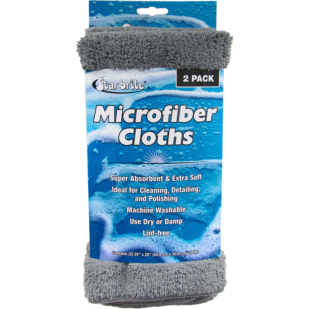Star brite Microfiber Cloths 2 Pack - 20
