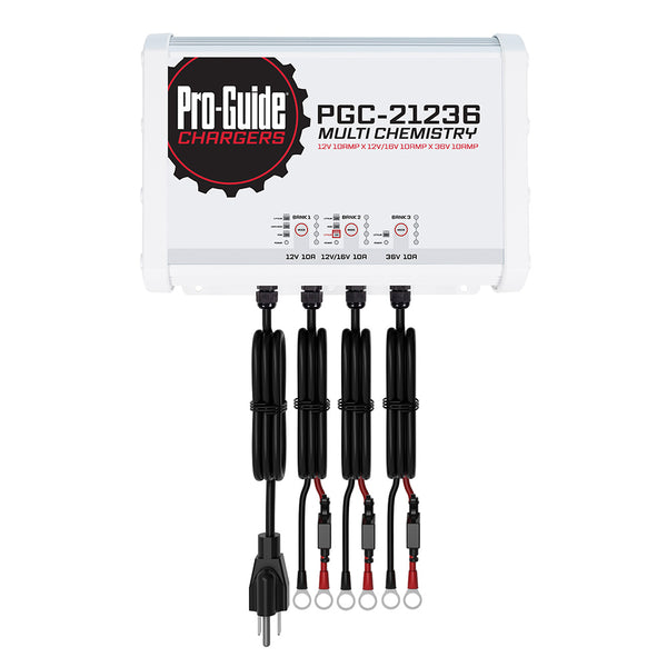 Pro-Guide 3 Bank On-Board Battery Charger - (1) 12V / (1) 12/16V / (1) 36V - 30-Amp [PGC-21236]