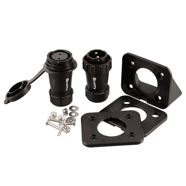 Scotty 2121 Marine Grade Plug  Socket - 12V [2121]