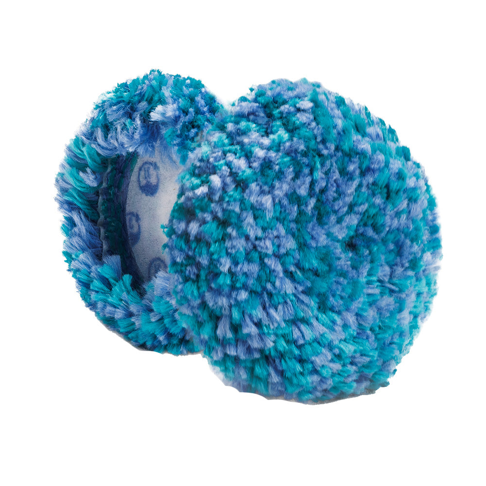 Lake Country Marine Blue/Teal Medium Cut Wool Pad - 3