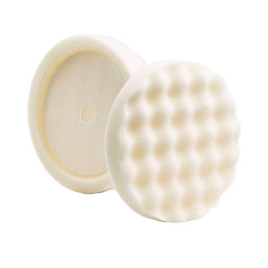 Lake Country White Compounding Waffle Pro Recessed Pad 8