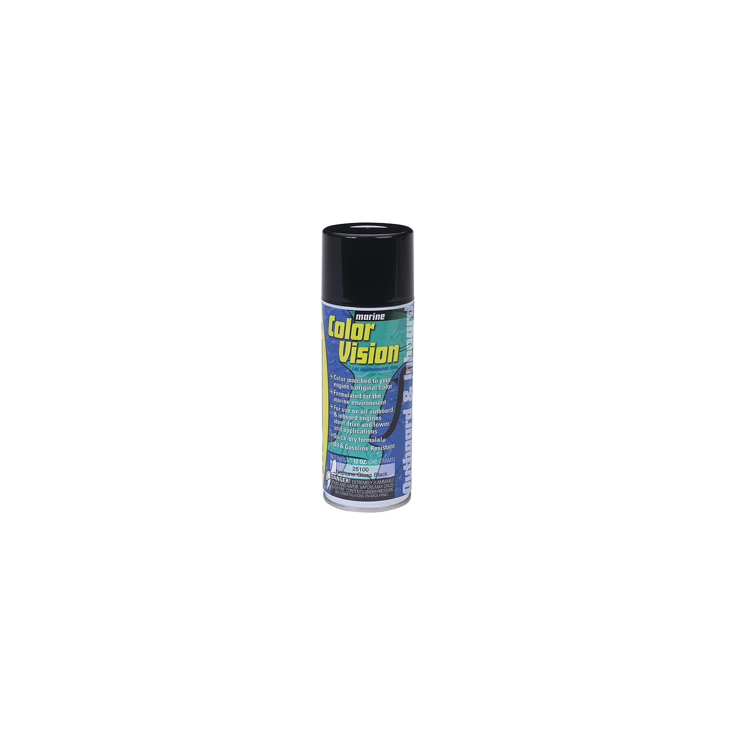 Moeller 25340 Color Vision Engine Paint, Chrysler Blue