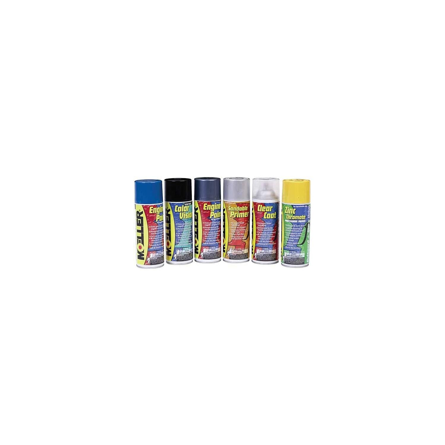 Moeller 25815 Engine Spray Paint, Volvo Red, DPX & DPS Drives