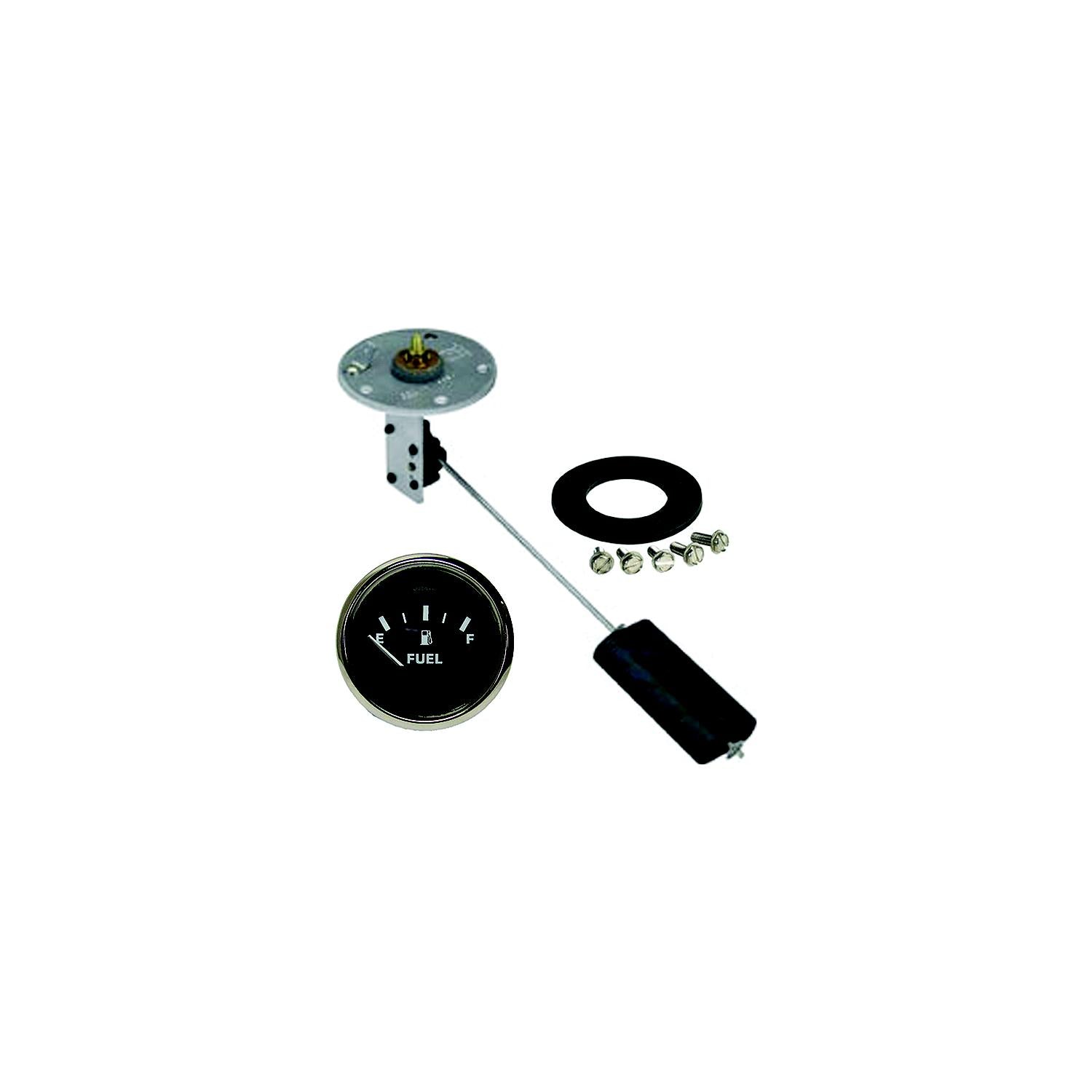 Moeller Swingarm Electric Sending Unit Complete Kit With Dash Mounted Gauge For 4 to 28