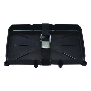 T-H Marine 24 Series Battery Holder Tray w/Stainless Buckled Strap [NBH-24-SSC-DP]