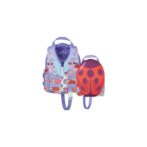 Full Throttle 10430010000119 Child Size Water Buddy Vest, Ladybug