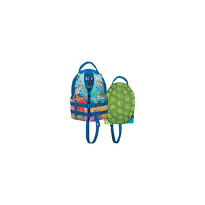 Full Throttle 104300-500-001-17 Child Size Water Buddy Vest, Turtle