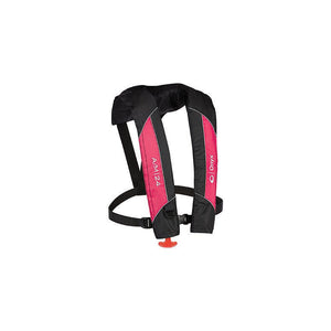 Full Throttle 132000-105-004-14 Onyx 13200010500414 A/M-24 Automatic/Manual Inflatable Life Jacket, Pink