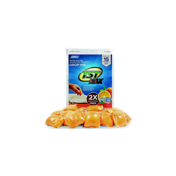 Camco 41355 TST Drop-Ins, 15 pack, Citrus