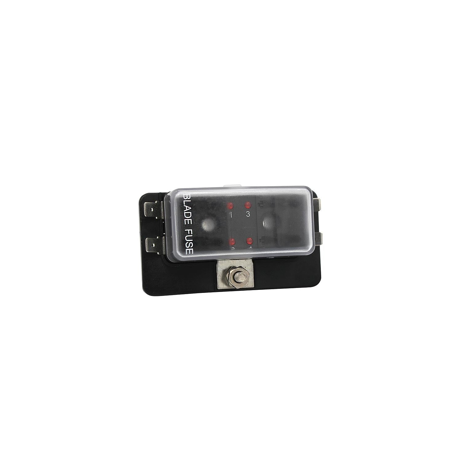 Cole Hersee 880021-BP 880021BP SD ATO Fuse Block, 4-Gang