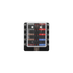 Cole Hersee 880023-BP 880023BP SD ATO Fuse Block, 10-Gang