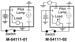 Cole Hersee M-54111-02-BP M5411102BP Toggle Switch/Illuminated Tip, On/Off/On SPDT
