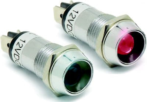 Cole Hersee PL-612-A-BP PL6ABP 12V Pilot Light, Amber LED