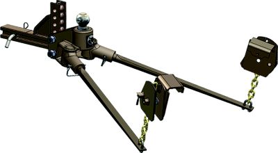 Blue Ox BXW0750-S BXW0750S Swayproâ„¢ Weight Distributing Hitch, S Series Shank
