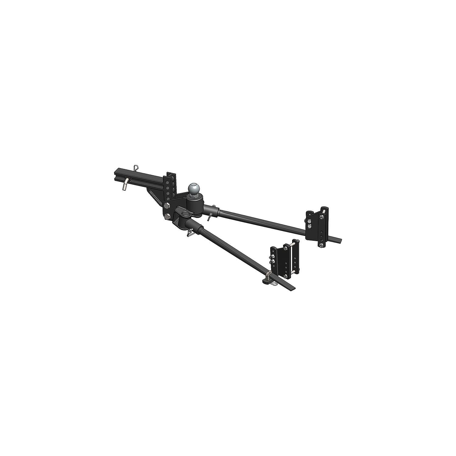 Blue Ox BXW1350 TrackProâ„¢ Weight Distributing Hitch, 1,300 lb. w/7 Hole Shank