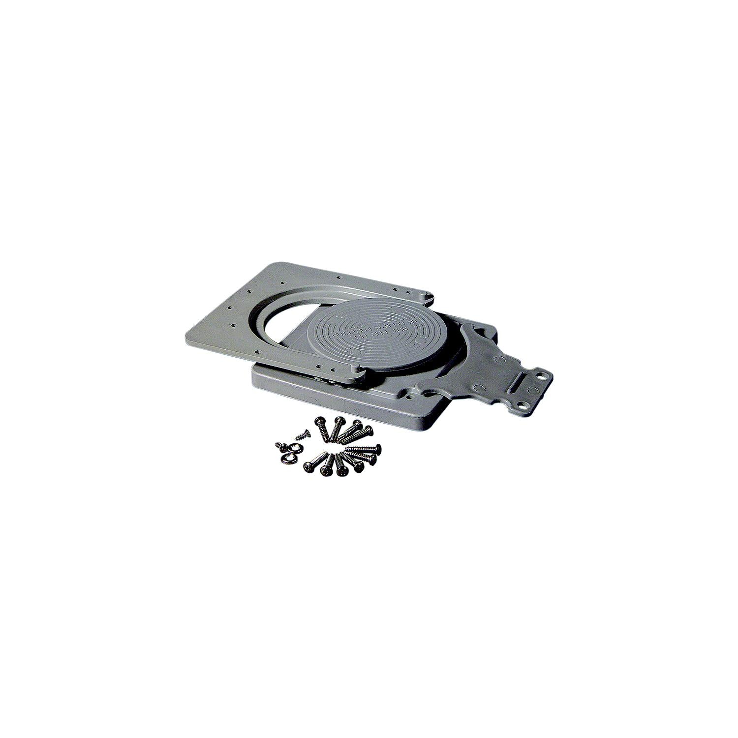 Tempress Products 45933 Complete Spare Mounting kit For QDÂ® Seats, Dark Grey