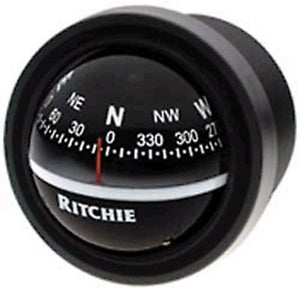 Ritchie Navigation V57W2 Explorer Dash Mt. Compass, White
