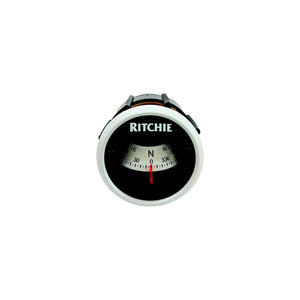 Ritchie Navigation X-23WW X23WW Sport Dash Mount Compass, White/white dial