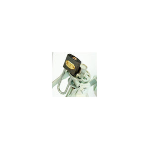 Bal Products 28015 X-Chock Padlock for RV Trailer Tire Locking Chocks & X-Tended Fit