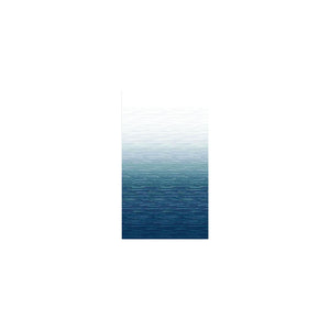 Powerwinch JU146C00 Carefree 1-Piece Standard Vinyl Awning Replacement Fabric, 14', Blue Fade on Top Side, White Weatherguard