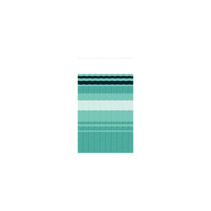 Powerwinch JU188C00 Carefree 1-Piece Standard Vinyl Awning Replacement Fabric, 18', Teal Fade on Both Sides, White Weatherguard