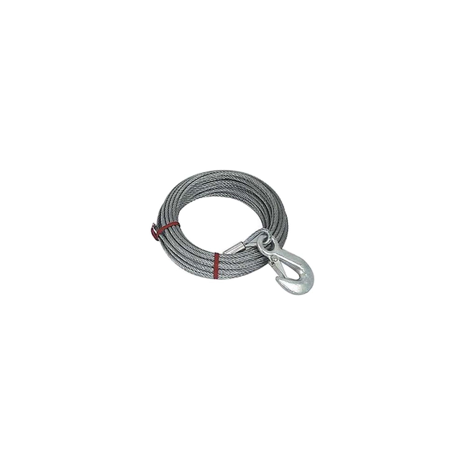 Powerwinch P7185400AJ Cable With Hook, 7/32
