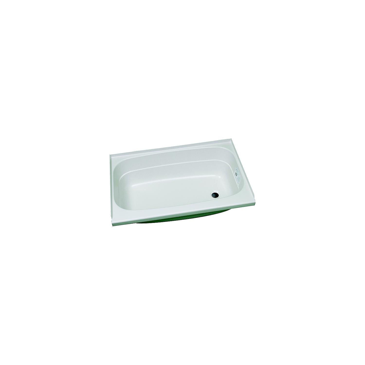 Specialty Recreation BT2440WR Right Drain Bathtub, 24
