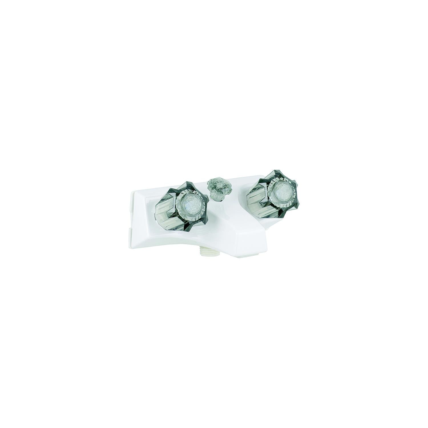 Bristol Products 20351W21 Utopia Tub-Shower Faucet, w/Smoked Handles