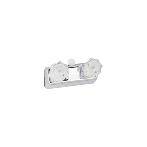 Bristol Products 20354R207 Utopia Shower Valve, Chrome w/Clear Handles