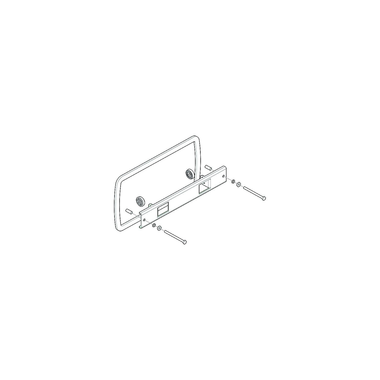 Humminbird 740174-1 7401741 IDMK H7R In Dash Mounting Kit